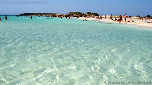 Пляж Элафониси, Крит